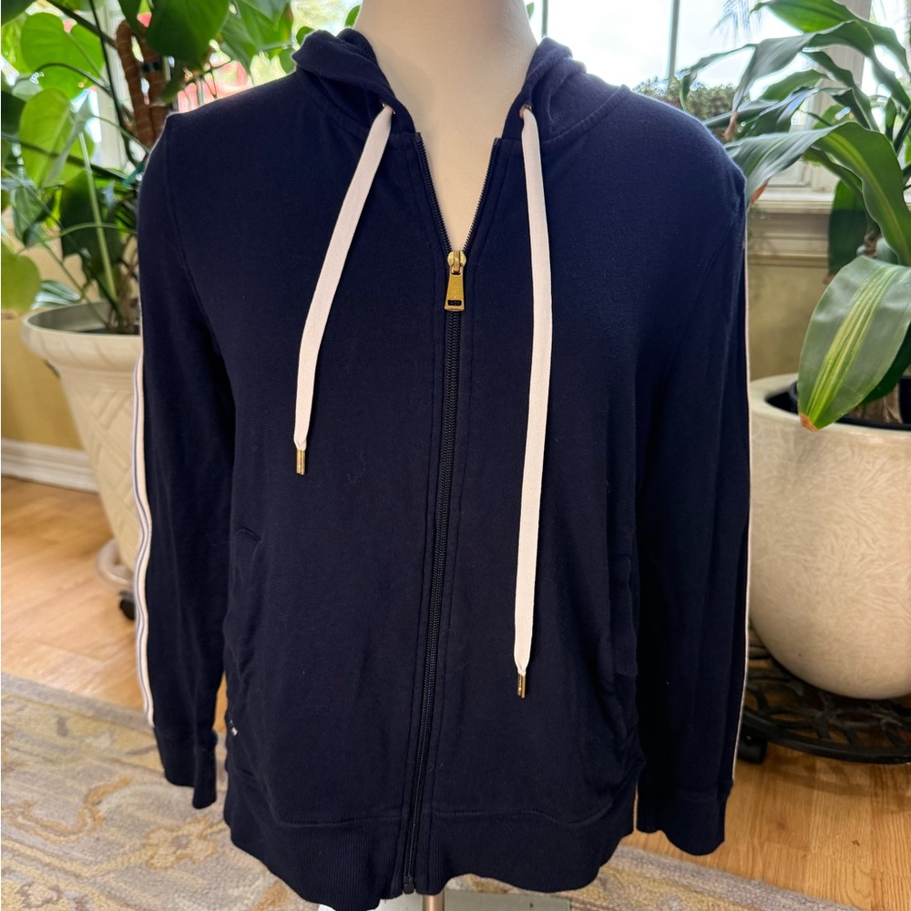 Lauren Ralph Lauren Black Hoodie Jacket